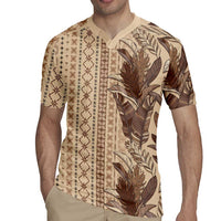 Women's Day Samoa Malu Tattoo Inspired Mix Teuila Rugby Jersey Vintage Tapa LT7 - Polynesian Pride
