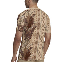 Women's Day Samoa Malu Tattoo Inspired Mix Teuila Rugby Jersey Vintage Tapa LT7 - Polynesian Pride
