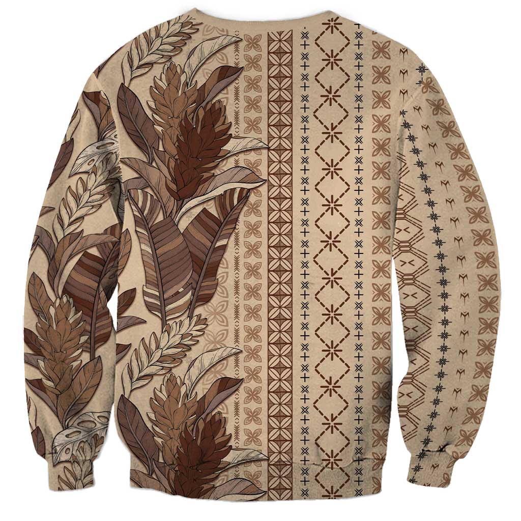 Women's Day Samoa Malu Tattoo Inspired Mix Teuila Sweatshirt Vintage Tapa