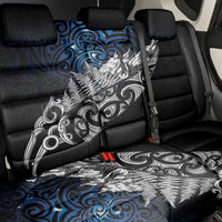 Maori Matariki Back Car Seat Cover Landscape Styled Fern - Galaxy