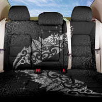 Maori Matariki Back Car Seat Cover Landscape Styled Fern - Monochrome