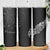 Maori Matariki Skinny Tumbler Landscape Styled Fern - Monochrome