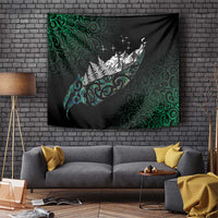 Maori Matariki Tapestry Landscape Styled Fern - Paua Shell