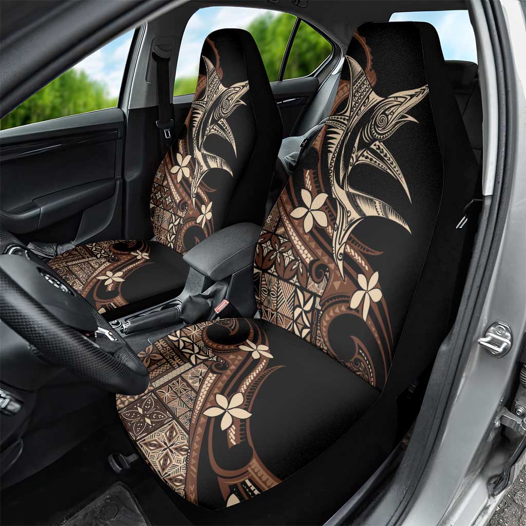 Samoa Manuia le Aso Tuto'atasi Car Seat Cover Siapo Mamanu Mix Tatau Marlin
