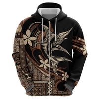 Samoa Manuia le Aso Tuto'atasi Hoodie Siapo Mamanu Mix Tatau Marlin