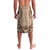 Bula Fiji Vintage Lavalava Brown Masi Motifs