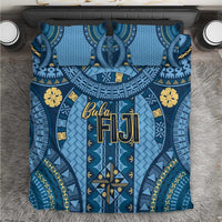 Bula Fiji Vintage Bedding Set Prussian Blue Masi Motifs