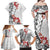 Bula Fiji Day Family Matching Off Shoulder Maxi Dress and Hawaiian Shirt Tagimaucia on Masi Pattern