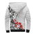 Bula Fiji Day Sherpa Hoodie Tagimaucia on Masi Pattern