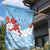 Bula Fiji Day Garden Flag Tagimaucia on Masi Pattern - Turquoise