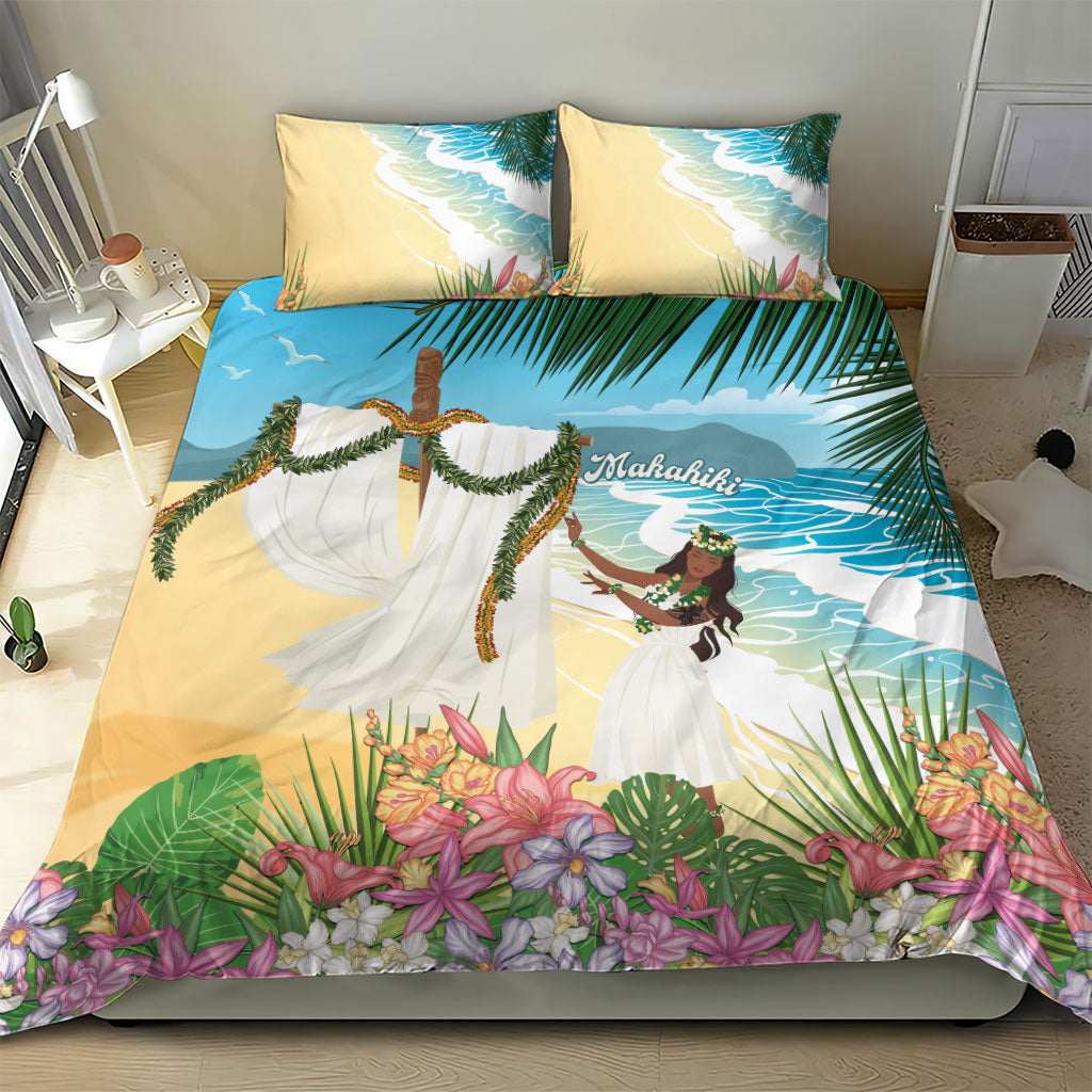 Aloha Hawaii Makahiki Hula Dance Bedding Set Beach Scenery LT7 - Polynesian Pride