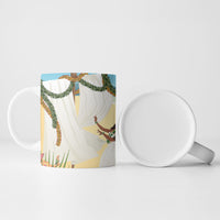 Aloha Hawaii Makahiki Hula Dance Ceramic Mug Beach Scenery LT7 - Polynesian Pride