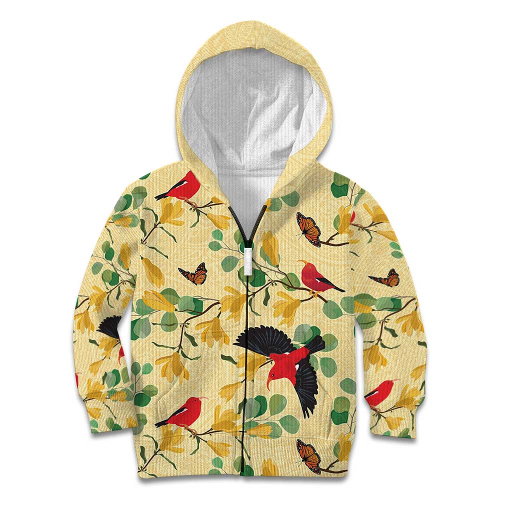 Aloha Hawaii Kid Hoodie I'iwi on Mamane Pastel Cream