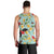 Aloha Hawaii Men Tank Top I'iwi on Mamane Pastel Turquoise