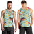 Aloha Hawaii Men Tank Top I'iwi on Mamane Pastel Turquoise