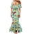 Aloha Hawaii Mermaid Dress I'iwi on Mamane Pastel Turquoise