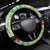 Aloha Hawaii Steering Wheel Cover I'iwi on Mamane Pastel Turquoise