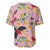 Aloha Hawaii Baseball Jersey I'iwi on Mamane Pastel Pink