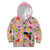 Aloha Hawaii Kid Hoodie I'iwi on Mamane Pastel Pink