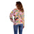 Aloha Hawaii Off Shoulder Sweater I'iwi on Mamane Pastel Pink