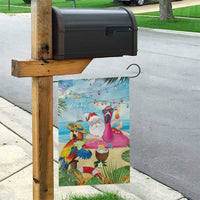 Have Yourself A Beachy Little Christmas Garden Flag with Santa Chilling - Polynesian Pride