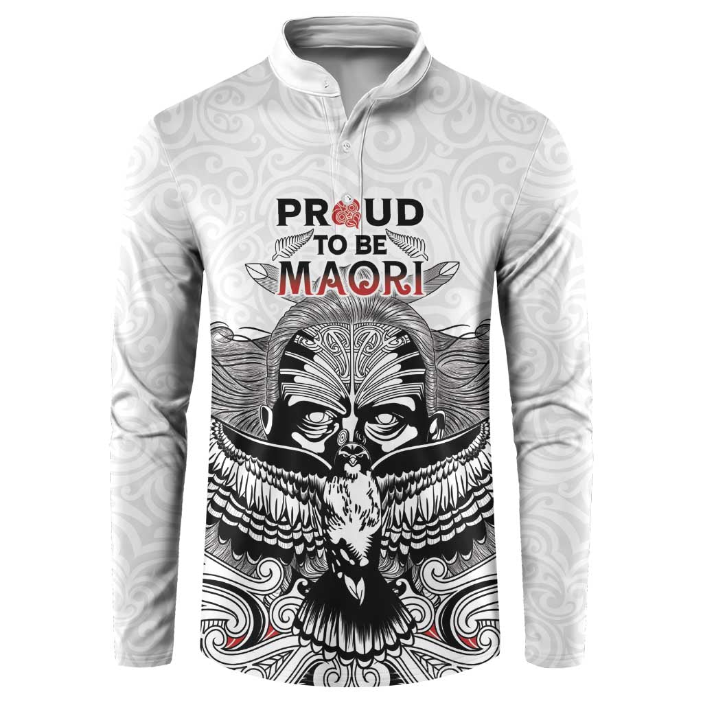 Aotearoa Personalized Button Sweatshirt Proud To Be Maori