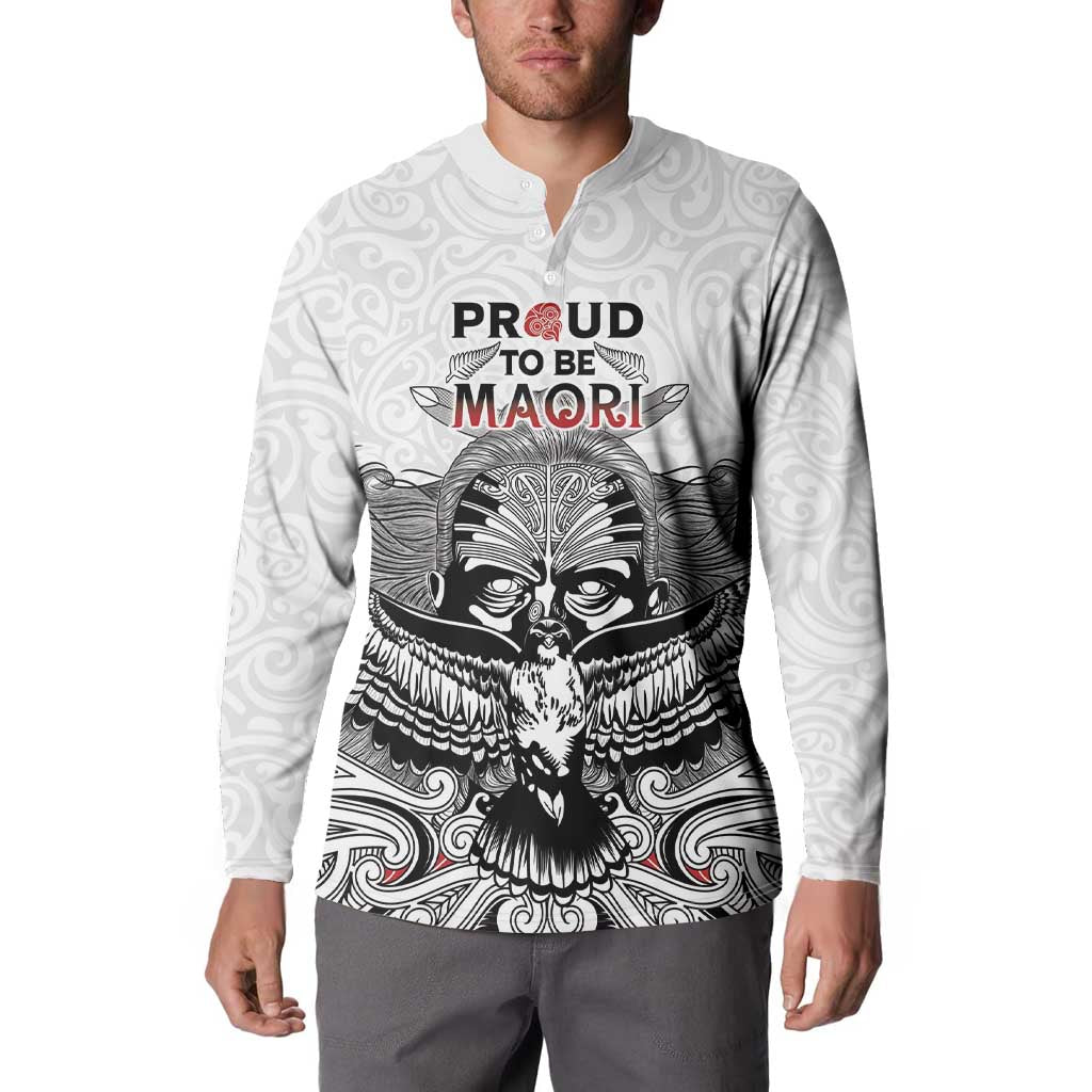 Aotearoa Personalized Button Sweatshirt Proud To Be Maori