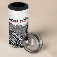 Aotearoa Personalized 4 in 1 Can Cooler Tumbler Proud To Be Maori