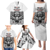 Aotearoa Personalized Family Matching Puletasi and Hawaiian Shirt Proud To Be Maori LT7 - Polynesian Pride