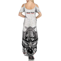 Aotearoa Personalized Family Matching Summer Maxi Dress and Hawaiian Shirt Proud To Be Maori LT7 - Polynesian Pride