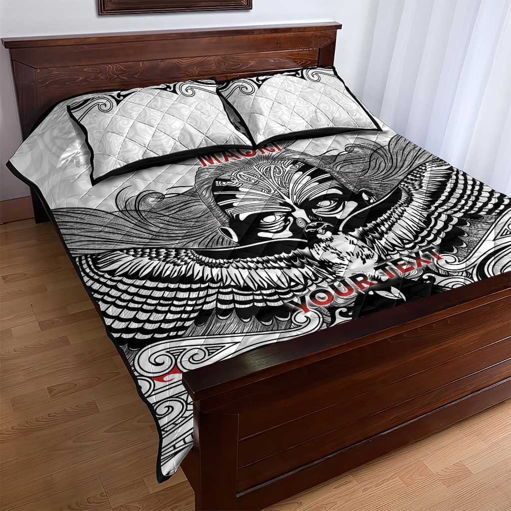 Aotearoa Personalized Quilt Bed Set Proud To Be Maori