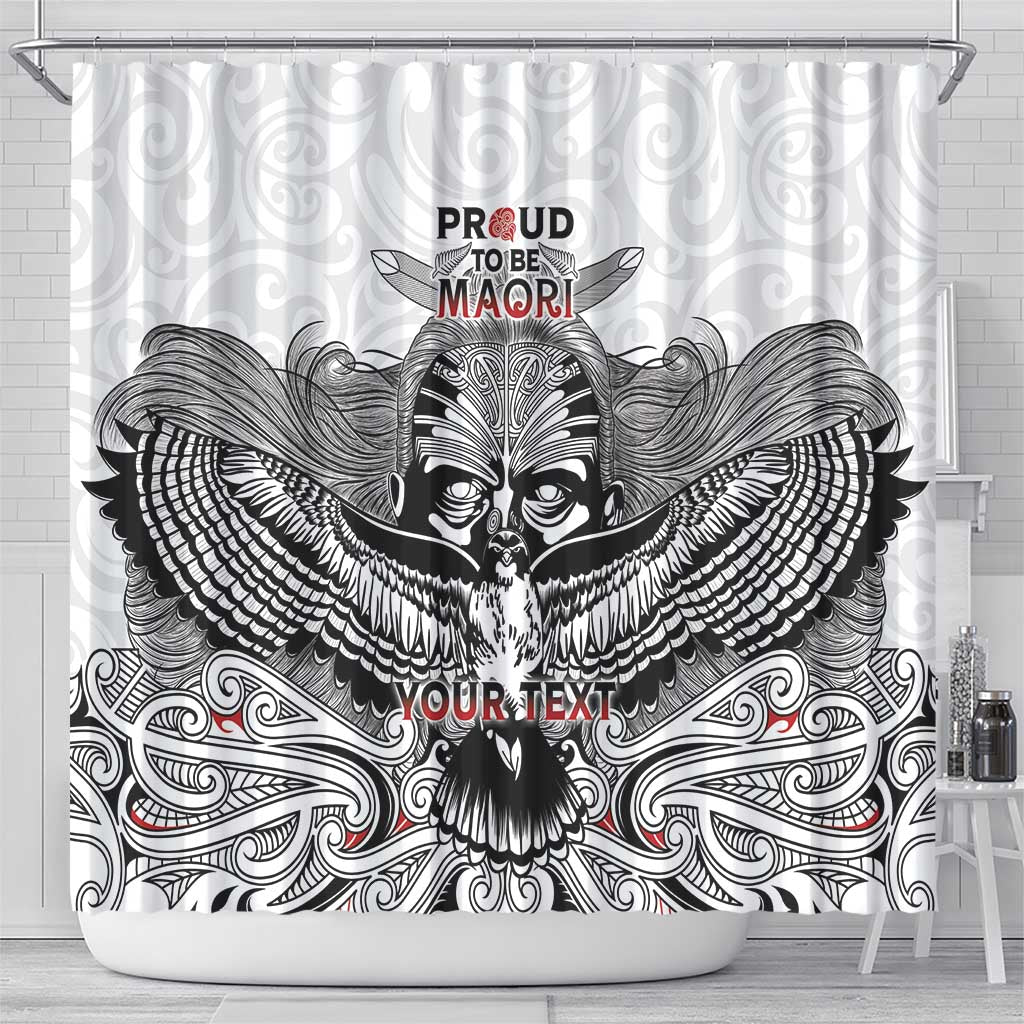 Aotearoa Personalized Shower Curtain Proud To Be Maori LT7 - Polynesian Pride