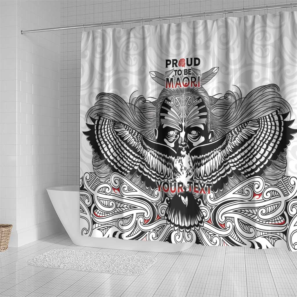 Aotearoa Personalized Shower Curtain Proud To Be Maori LT7 - Polynesian Pride