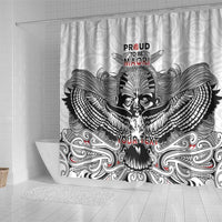 Aotearoa Personalized Shower Curtain Proud To Be Maori LT7 - Polynesian Pride