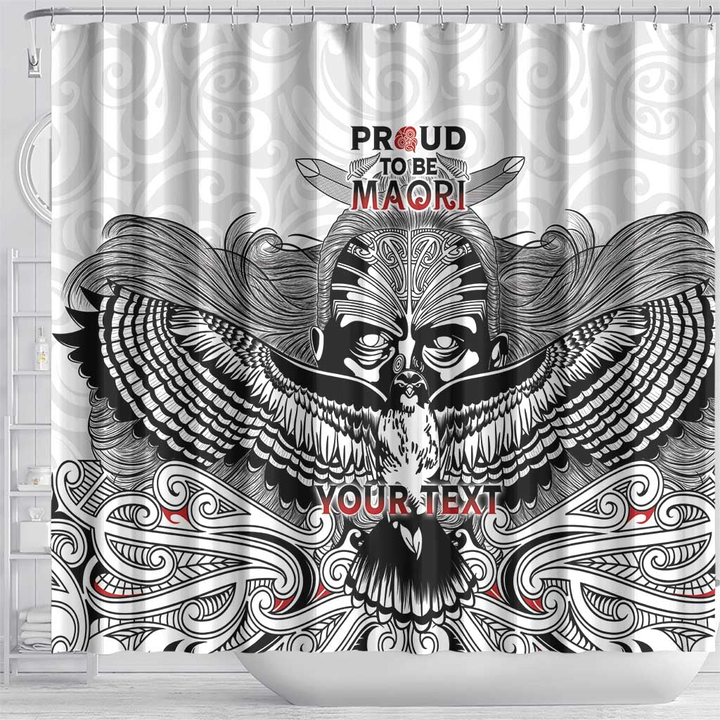 Aotearoa Personalized Shower Curtain Proud To Be Maori LT7 - Polynesian Pride