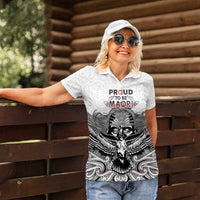Aotearoa Personalized Women Polo Shirt Proud To Be Maori