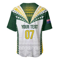 Cook Islands Rugby Custom Baseball Jersey Kuki's Aitu Champions - Polynesian Pride