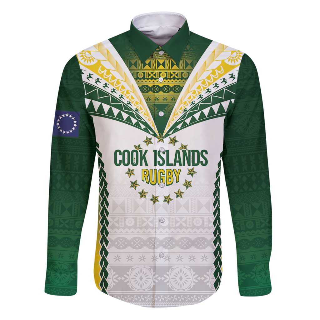 Cook Islands Rugby Custom Family Matching Puletasi and Hawaiian Shirt Kuki's Aitu Champions - Polynesian Pride