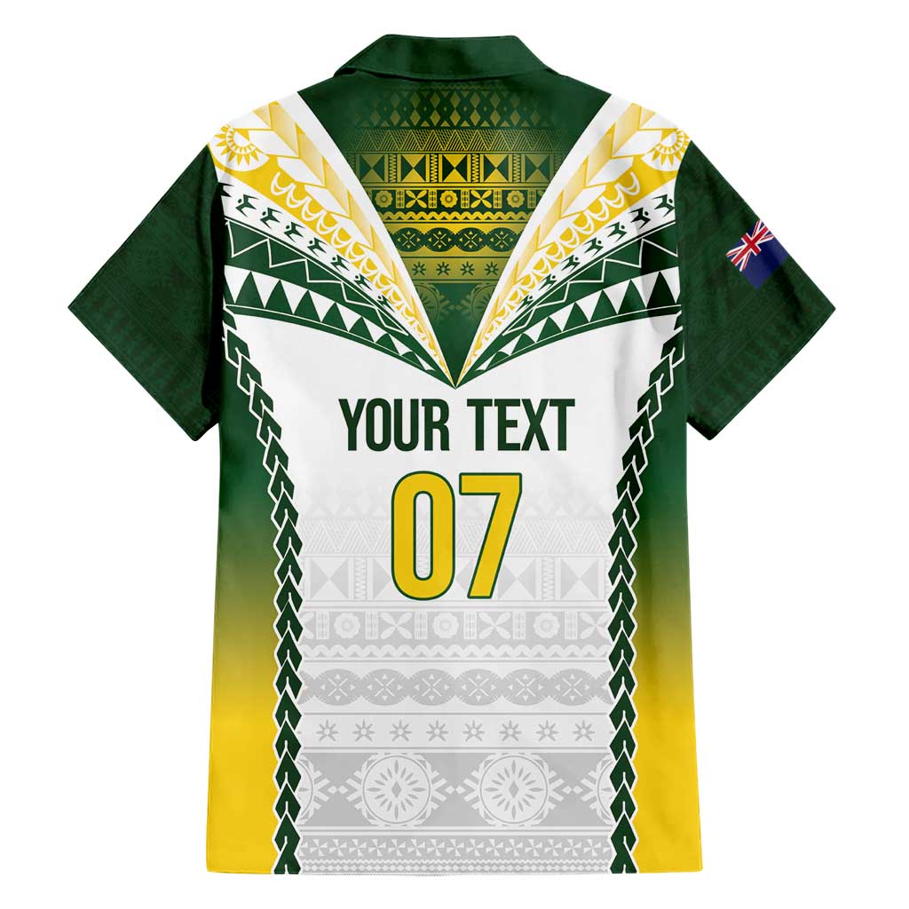 Cook Islands Rugby Custom Hawaiian Shirt Kuki's Aitu Champions - Polynesian Pride
