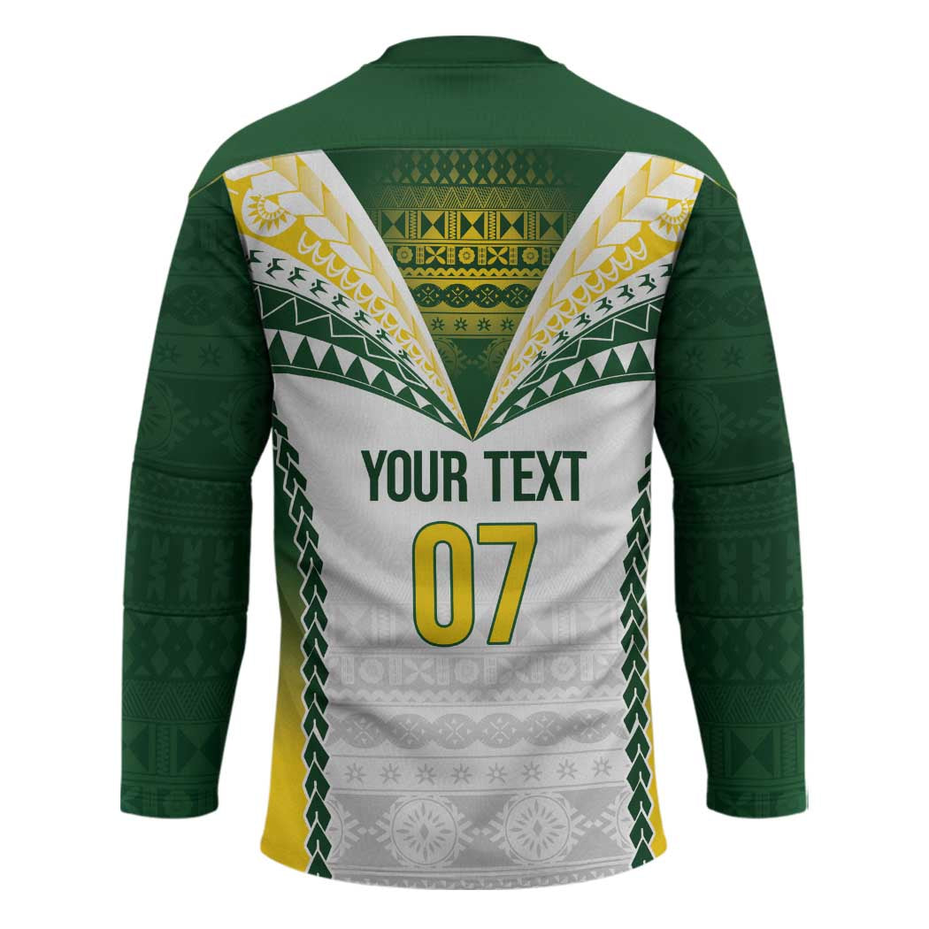 Cook Islands Rugby Custom Hockey Jersey Kuki's Aitu Champions - Polynesian Pride
