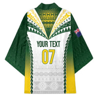 Cook Islands Rugby Custom Kimono Kuki's Aitu Champions - Polynesian Pride
