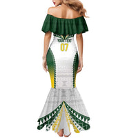 Cook Islands Rugby Custom Mermaid Dress Kuki's Aitu Champions - Polynesian Pride