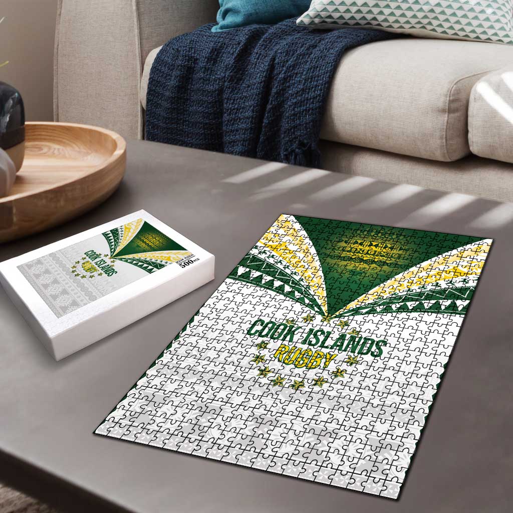 Cook Islands Rugby Puzzle Kuki's Aitu Champions - Polynesian Pride