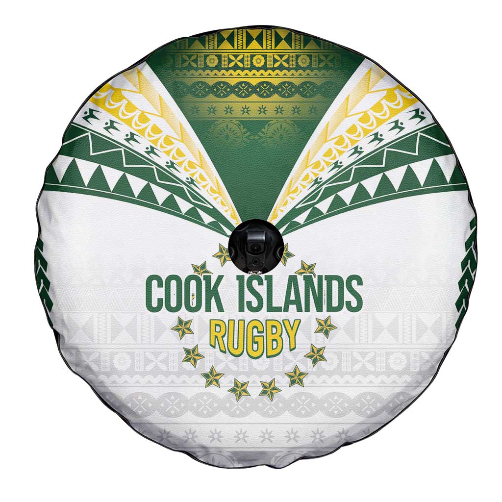 Cook Islands Rugby Spare Tire Cover Kuki's Aitu Champions - Polynesian Pride