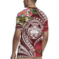 Aloha Hawaii Big Island Rugby Jersey Ohia Lehua Wahine LT7 - Polynesian Pride