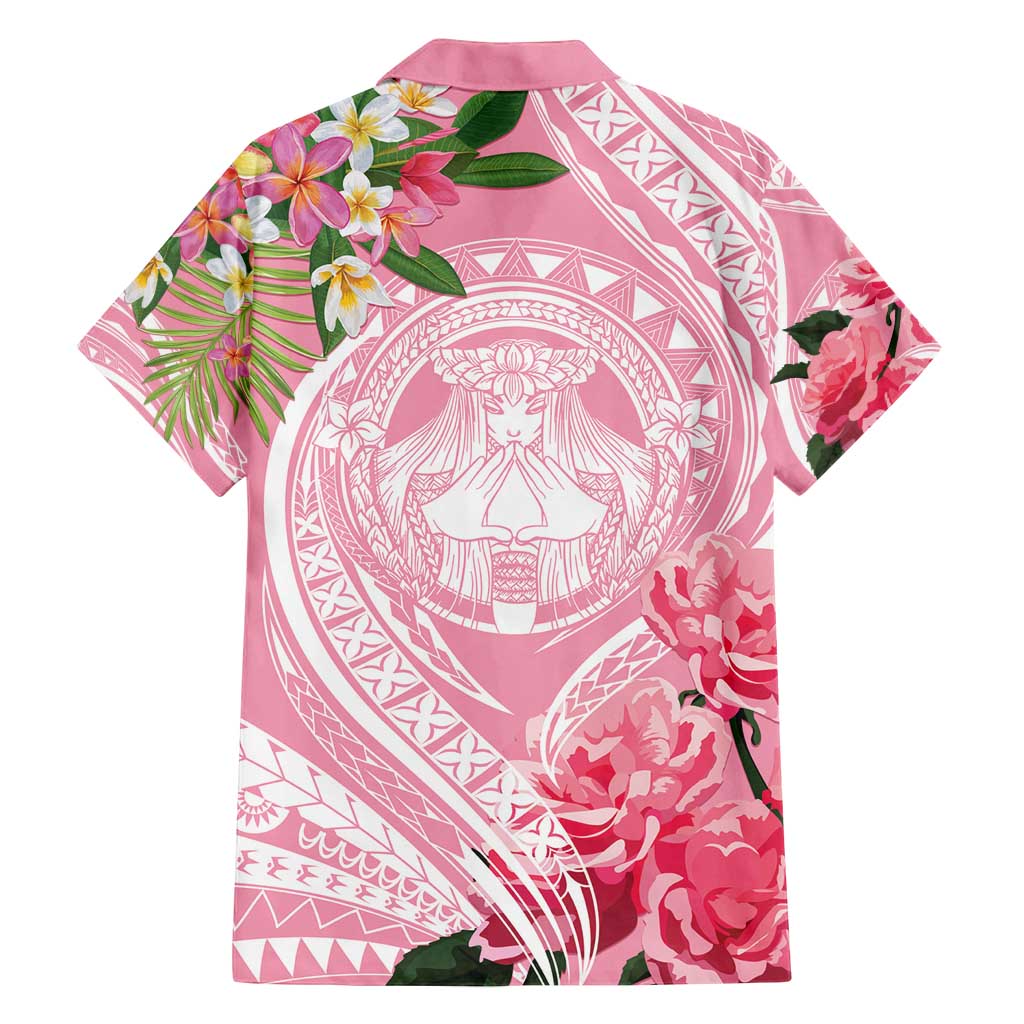 Aloha Hawaii Maui Family Matching Tank Maxi Dress and Hawaiian Shirt Goddess Lokelani Rose