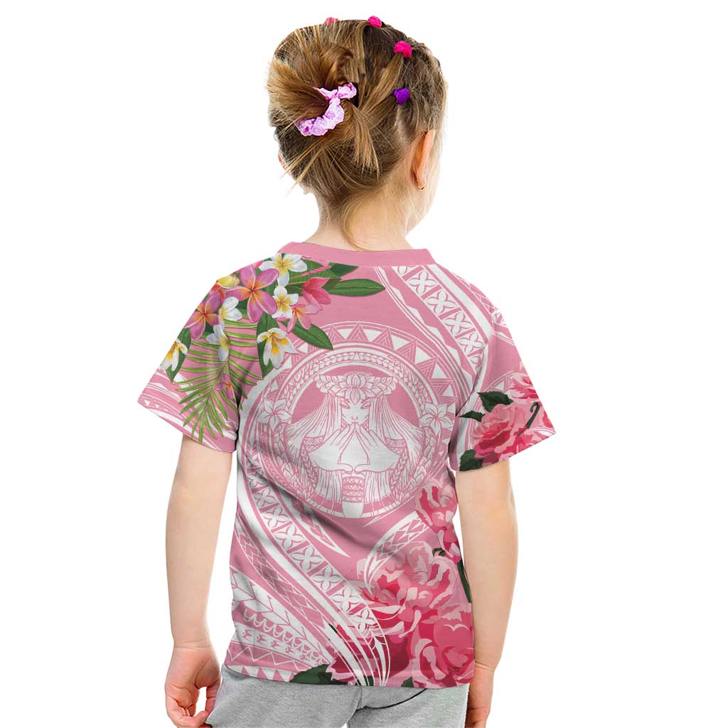 Aloha Hawaii Maui Kid T Shirt Goddess Lokelani Rose
