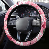 Aloha Hawaii Maui Steering Wheel Cover Goddess Lokelani Rose