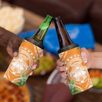 Aloha Hawaii Lanai 4 in 1 Can Cooler Tumbler Frangipani Mix Pineapple