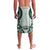 Bula Fiji Vintage Lavalava Phthalo Green Masi Motifs